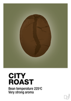 plakat: city roast - secret meadow-Kaffe-A1two3