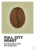 plakat: full city roast - back to nature-Kaffe-A1two3