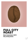plakat: full city roast - bubble shell-Kaffe-A1two3