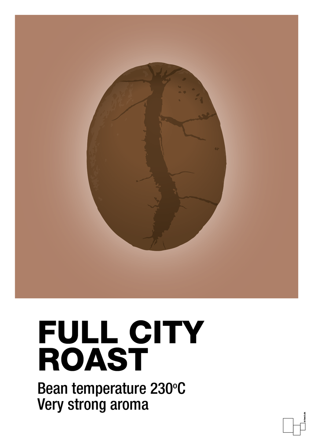 plakat: full city roast - cider spice-Kaffe-A1two3
