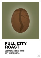plakat: full city roast - secret meadow-Kaffe-A1two3
