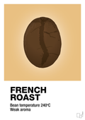 plakat: french roast - charismatic-Kaffe-A1two3