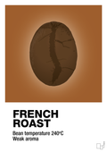 plakat: french roast - cognac-Kaffe-A1two3