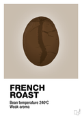 plakat: french roast - creamy mushroom-Kaffe-A1two3