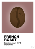 plakat: french roast - plum-Kaffe-A1two3