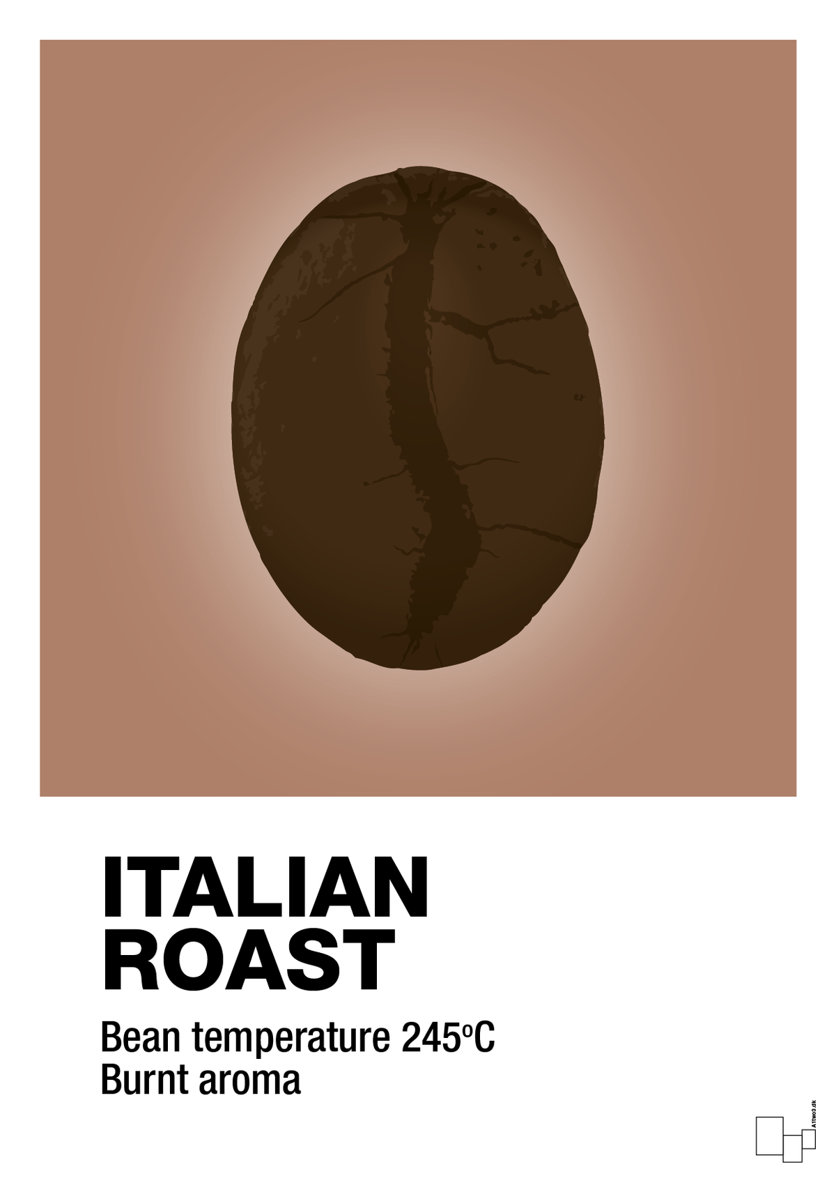 plakat: italian roast - cider spice-Kaffe-A1two3