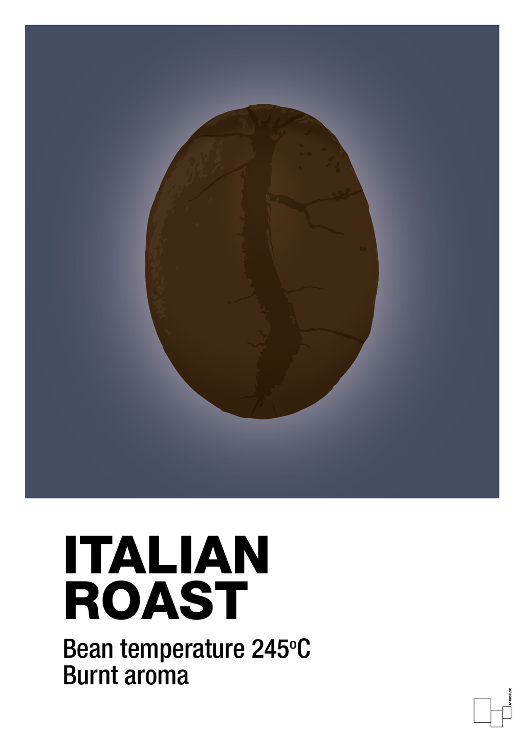 Italian roast - petrol-Kaffe-A1two3