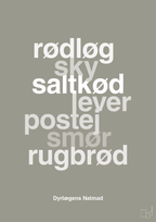 plakat: dyrelægens natmad - battleship gray-Opskrifter-A1two3