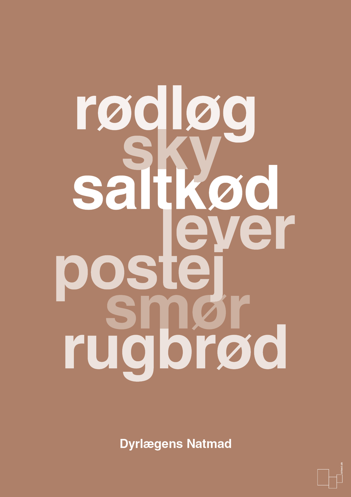 plakat: dyrelægens natmad - cider spice-Opskrifter-A1two3