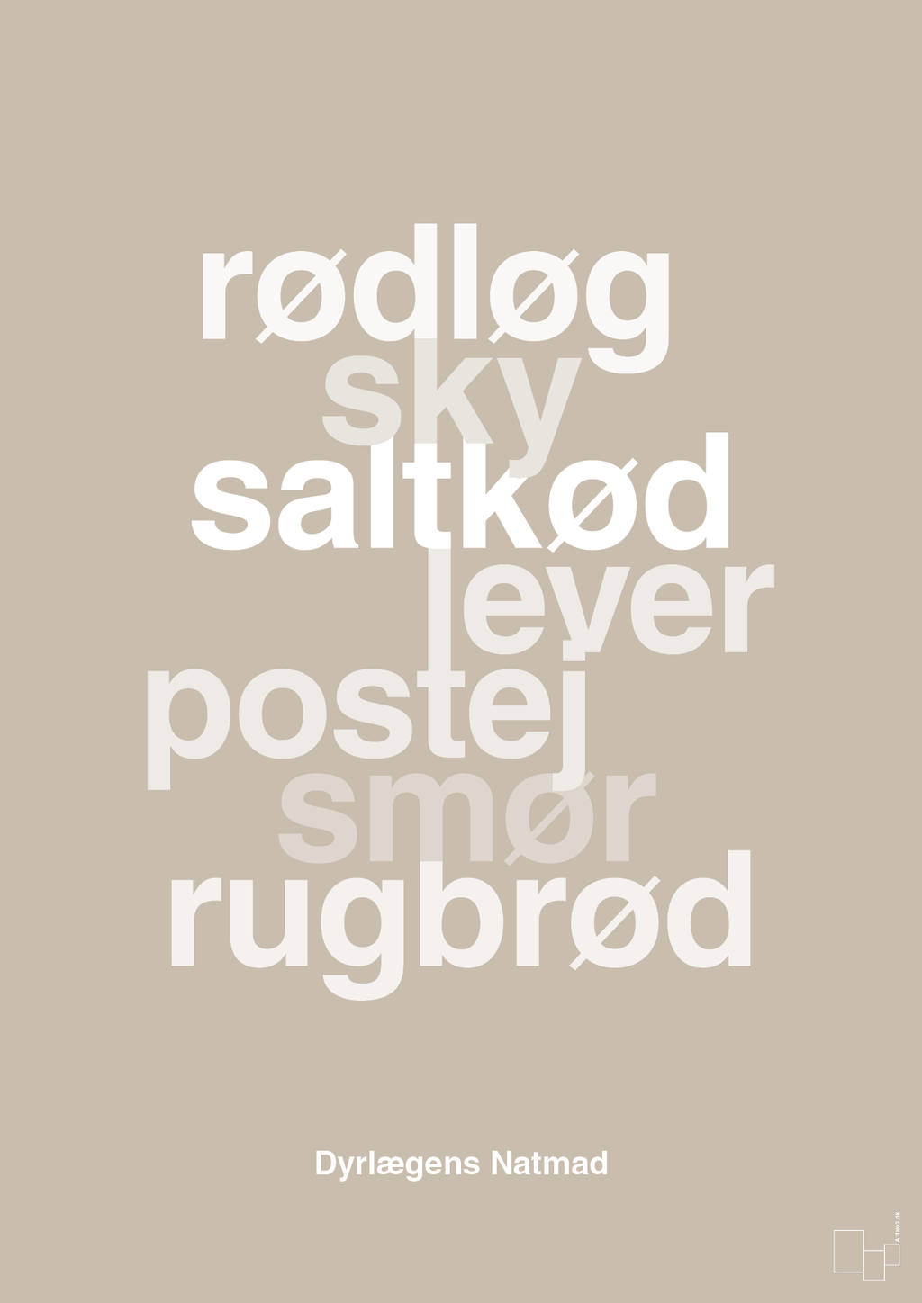 plakat: dyrelægens natmad - creamy mushroom-Opskrifter-A1two3