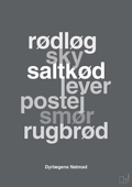 plakat: dyrelægens natmad - graphic charcoal-Opskrifter-A1two3