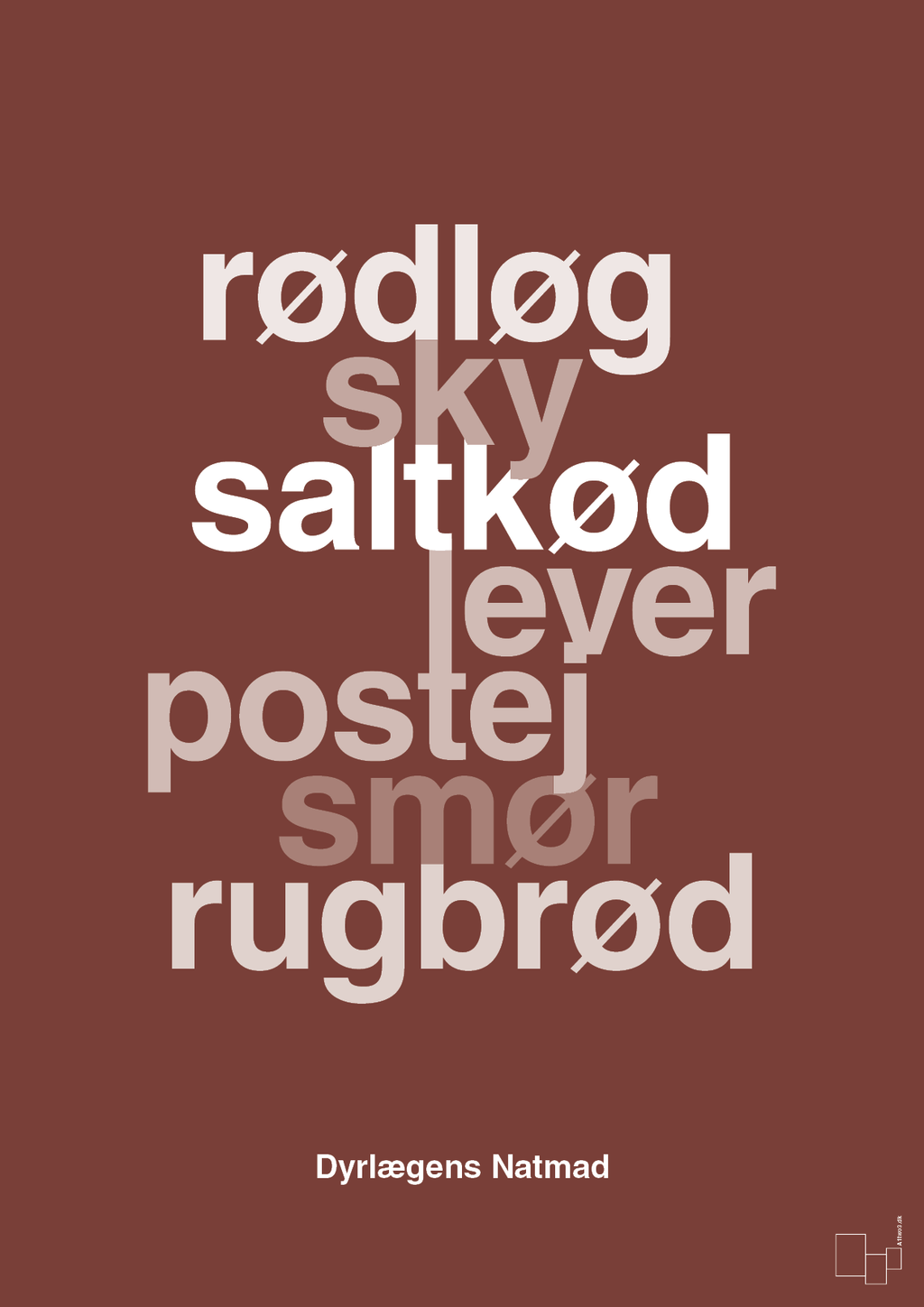 plakat: dyrelægens natmad - red pepper-Opskrifter-A1two3