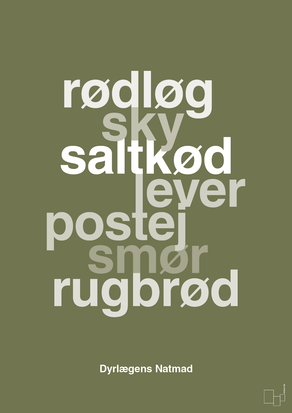 plakat: dyrelægens natmad - secret meadow-Opskrifter-A1two3