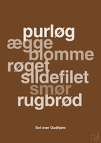 plakat: sol over gudhjem - dark brown-Opskrifter-A1two3