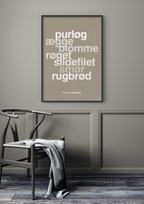 plakat: sol over gudhjem - creamy mushroom-Opskrifter-A1two3