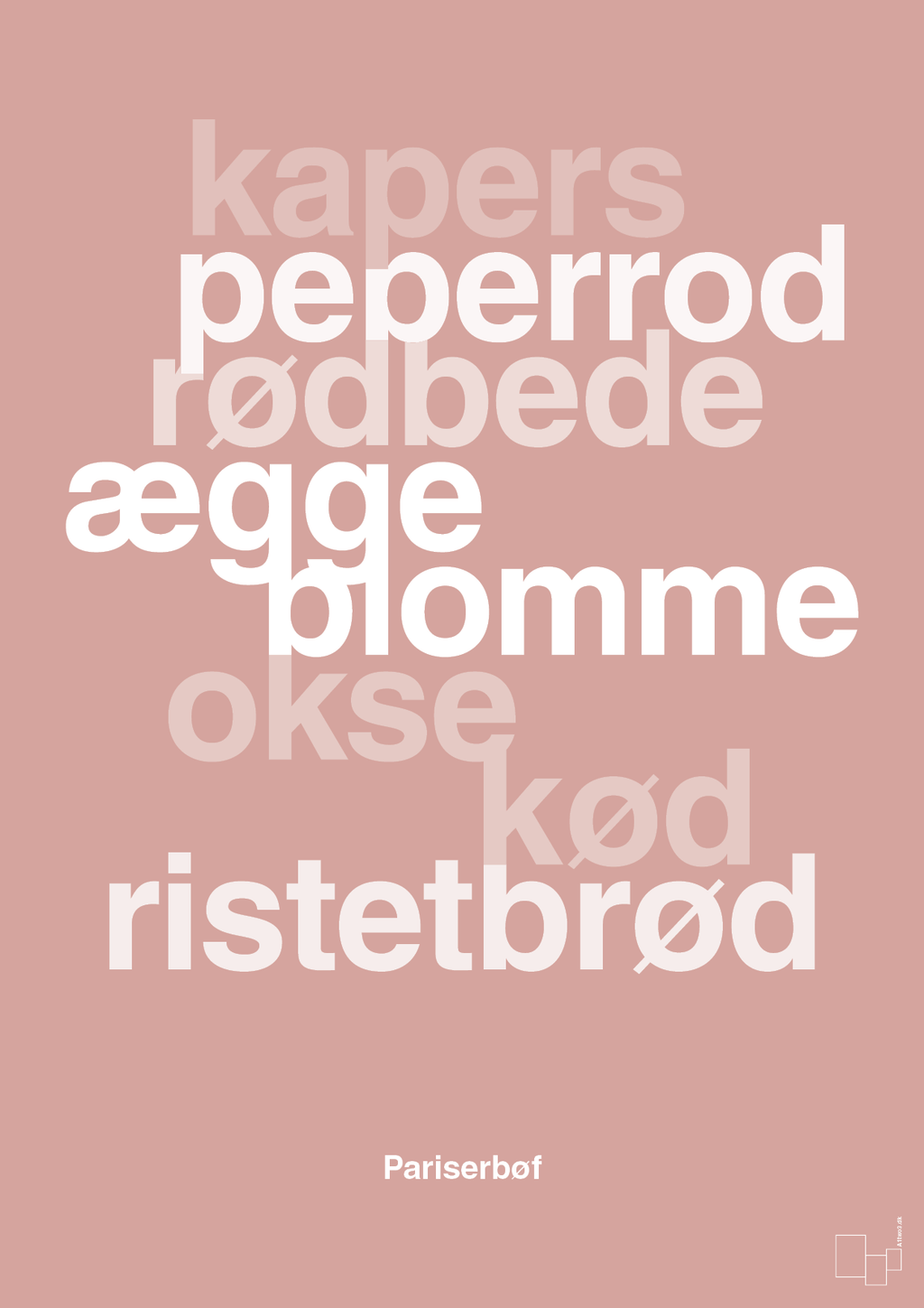 plakat: pariserbøf - bubble shell-Opskrifter-A1two3