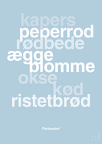 plakat: pariserbøf - heavenly blue-Opskrifter-A1two3