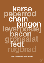 plakat: hc andersens smørrebrød - cognac-Opskrifter-A1two3