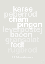 plakat: hc andersens smørrebrød - painters white-Opskrifter-A1two3