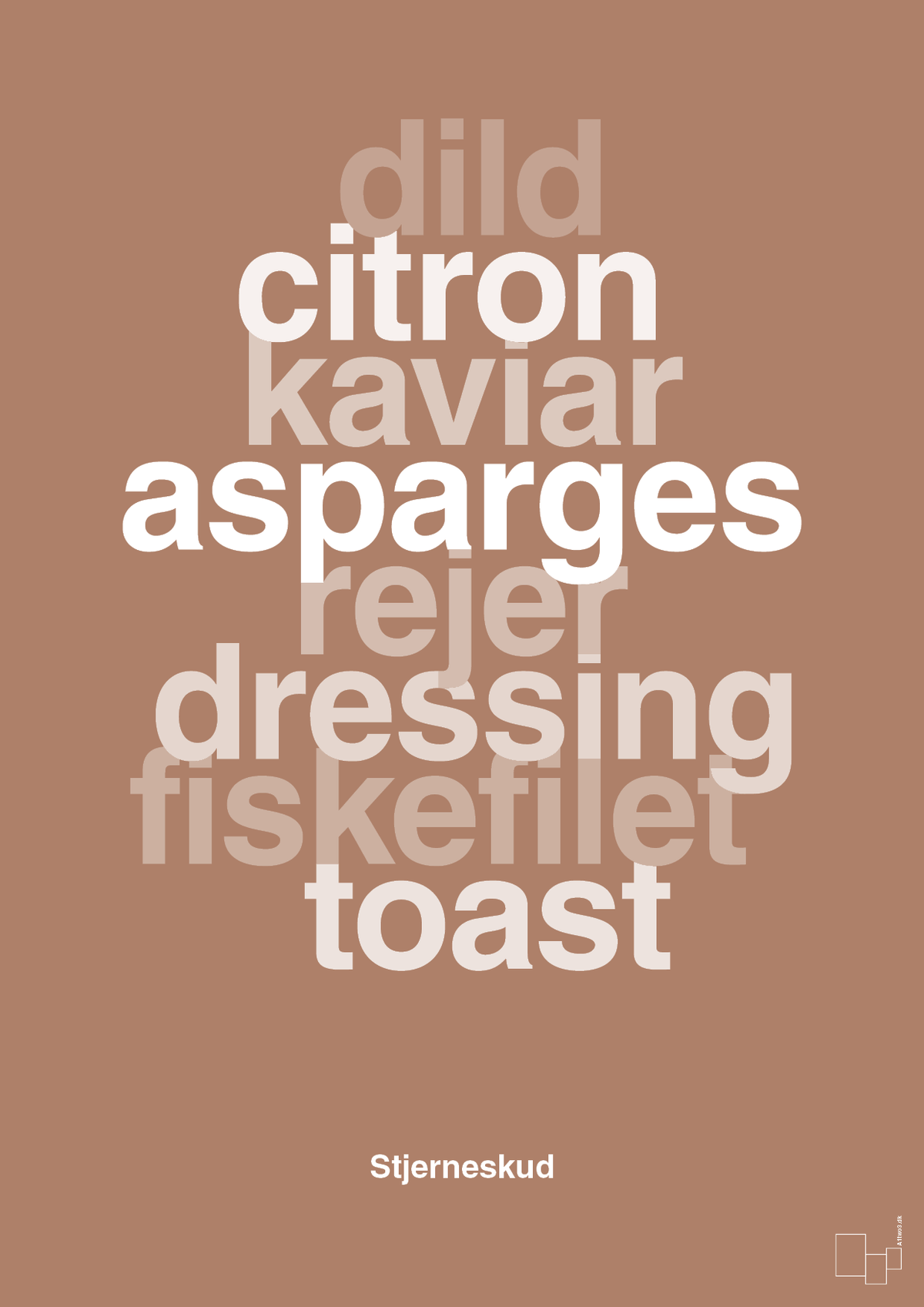 plakat: stjerneskud - cider spice-Opskrifter-A1two3