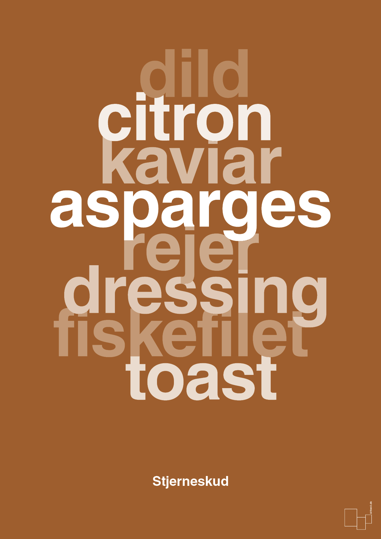 plakat: stjerneskud - cognac-Opskrifter-A1two3