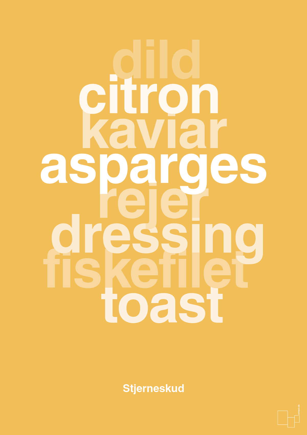 plakat: stjerneskud - honeycomb-Opskrifter-A1two3