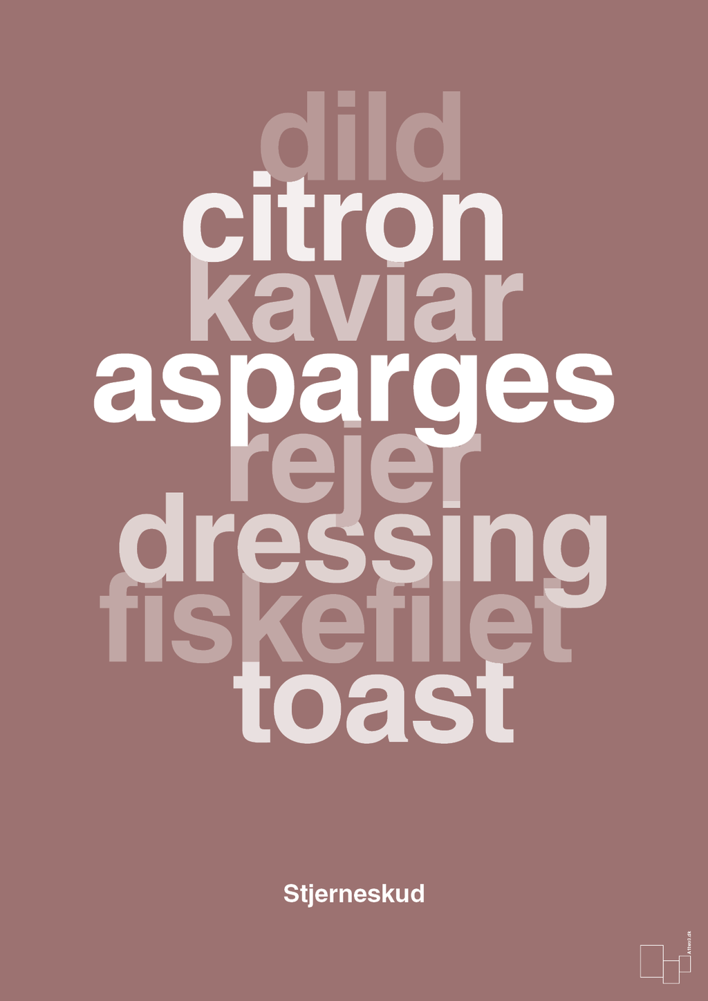 plakat: stjerneskud - plum-Opskrifter-A1two3