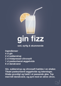 Gin fizz - petrol-Cocktails-A1two3