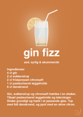 plakat: gin fizz - rumba orange-Cocktails-A1two3