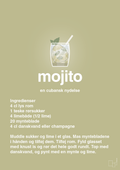 plakat: mojito - back to nature-Cocktails-A1two3