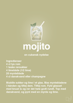 plakat: mojito - back to nature-Cocktails-A1two3