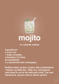 plakat: mojito - cider spice-Cocktails-A1two3