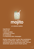 plakat: mojito - cognac-Cocktails-A1two3