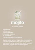 plakat: mojito - creamy mushroom-Cocktails-A1two3