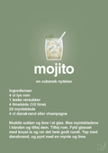 plakat: mojito - jade-Cocktails-A1two3
