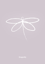 plakat: guldsmed - dusty lilac-Tegning-A1two3