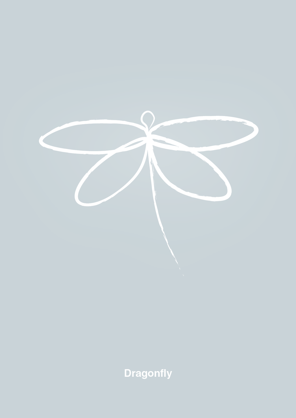 plakat: guldsmed - light drizzle-Tegning-A1two3