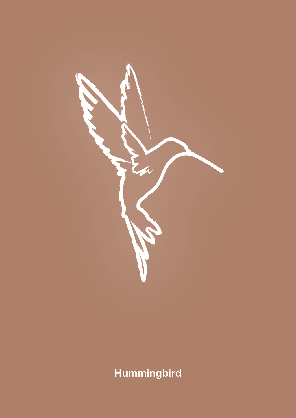 plakat: kolibri - cider spice-Tegning-A1two3