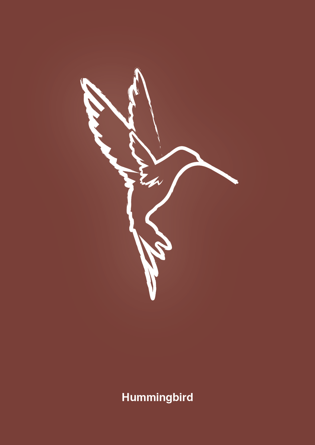 plakat: kolibri - red pepper-Tegning-A1two3