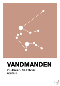 plakat: stjernebillede vandmanden