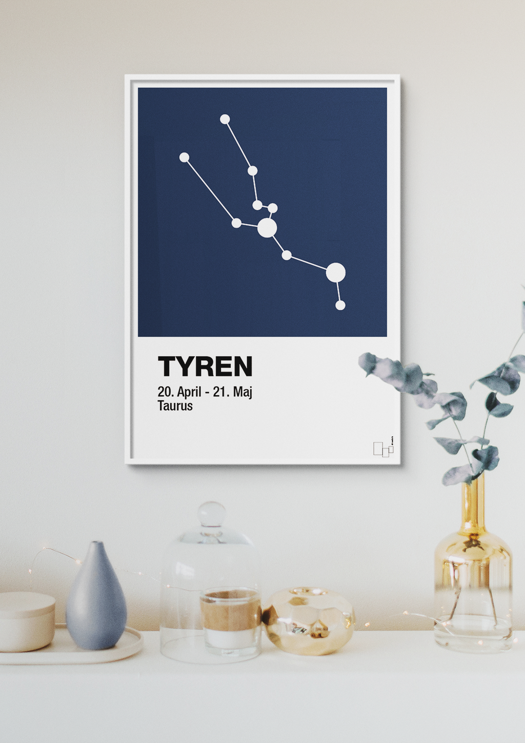 plakat: stjernebillede tyren - cider spice-Stjernetegn-A1two3