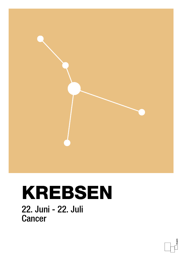 plakat: stjernebillede krebsen - charismatic-Stjernetegn-A1two3