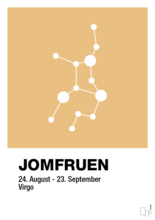 plakat: stjernebillede jomfruen - charismatic-Stjernetegn-A1two3