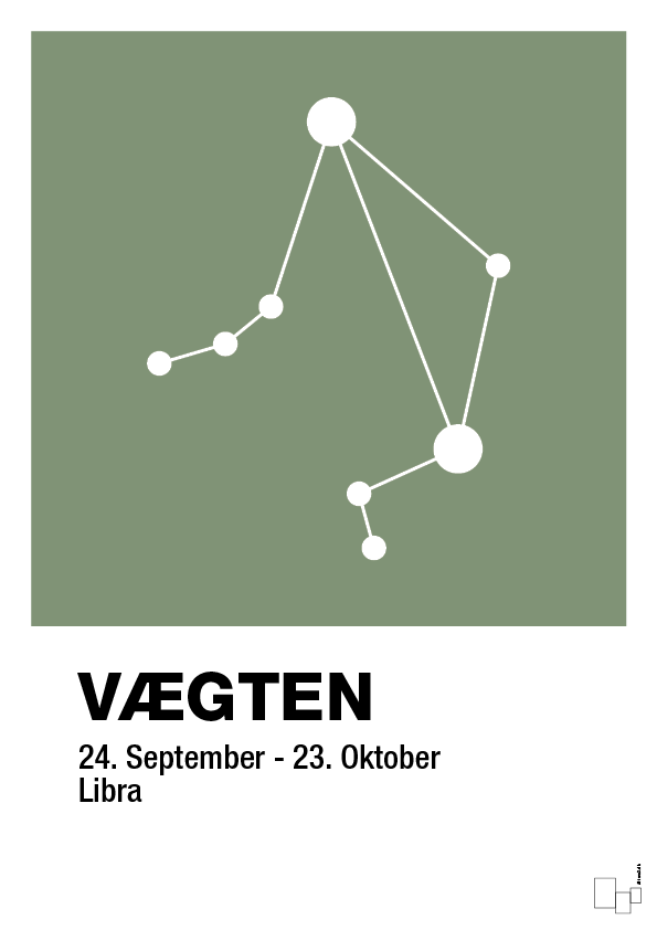 plakat: stjernebillede vægten - jade-Stjernetegn-A1two3