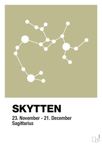 plakat: stjernebillede skytten