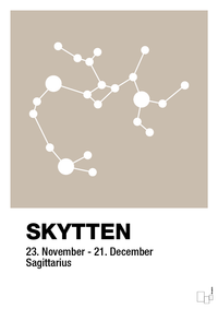 plakat: stjernebillede skytten