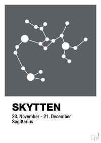 plakat: stjernebillede skytten