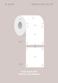 plakat: toiletpapir - broken beige-Patent-A1two3