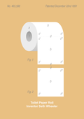 plakat: toiletpapir - charismatic-Patent-A1two3