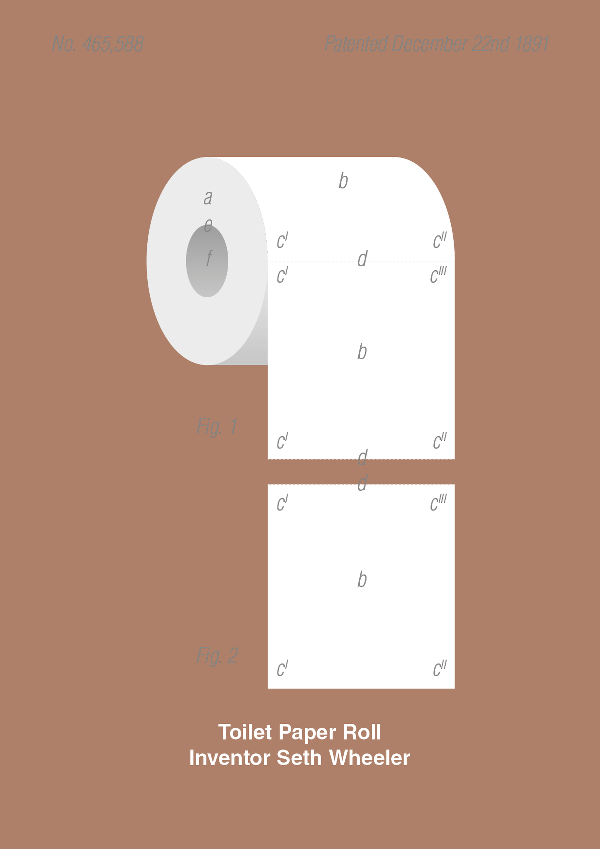 plakat: toiletpapir - cider spice-Patent-A1two3